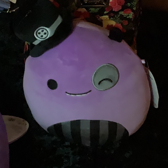 Squishmallows Other - Squishmallow Purple Plush Toy with Hat